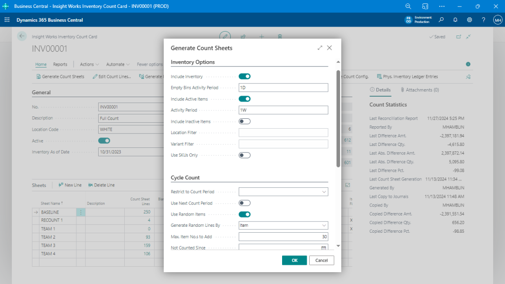 Advanced Inventory Count Prevents Errors Before Posting
