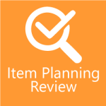 Business Central MRP with Item Planning Review