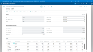 Cash Register Reconciliation Worksheet