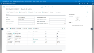 Component Inspection Template