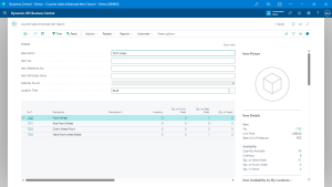 Enhanced Item Search