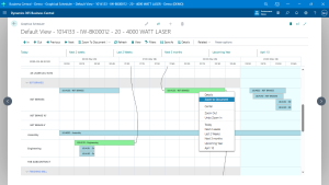 Drill into Scheduling Details with Precision Views
