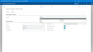 Import Export PowerTool