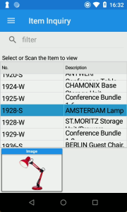 Item Inquiry With Image
