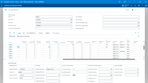 Real-Time Planning Adjustments