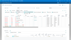 Send Inventory to Movement Worksheet with a Click