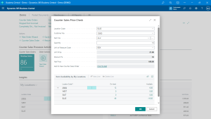 Price Check and Availability