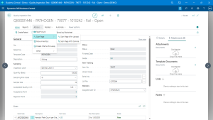 Quality Inspection Test Analysis