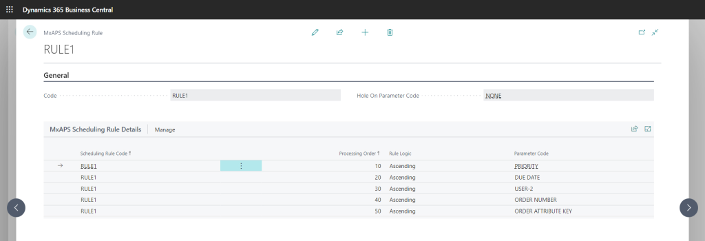 Scheduling Rule: Maximize flexibility and control with MxAPS. Customize scheduling rules to fit your needs, streamline processes, and boost efficiency. Stay ahead with smart scheduling.