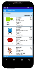 Matching the Mobile WMS Interface to the Worker in Microsoft Dynamics 365 Business Central
