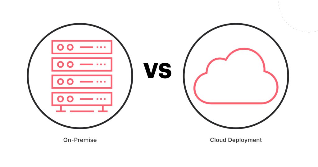What are the differences between an on-premises deployment and Business Central Online?