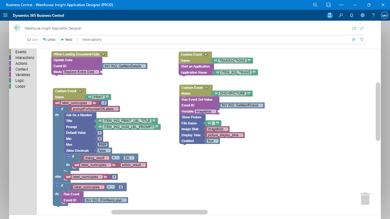 Warehouse Insight - Application Designer - Streamline Warehouse Operations